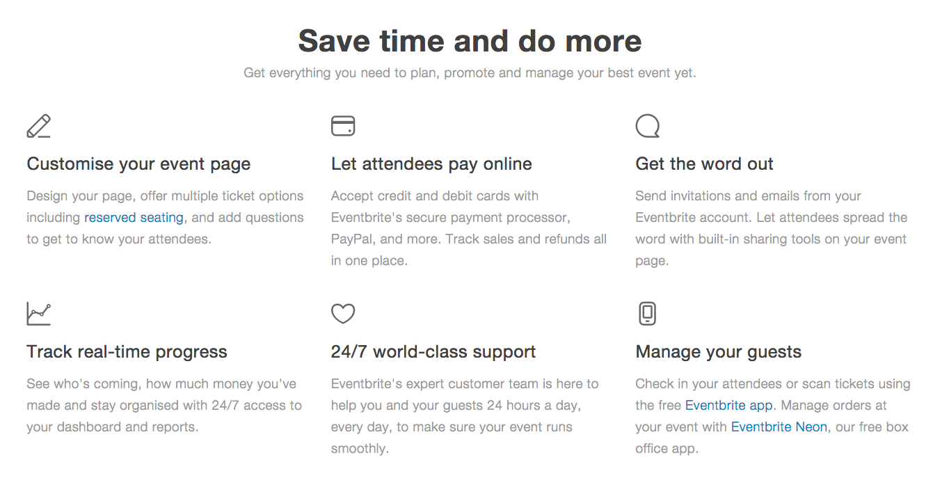 online party planner tool